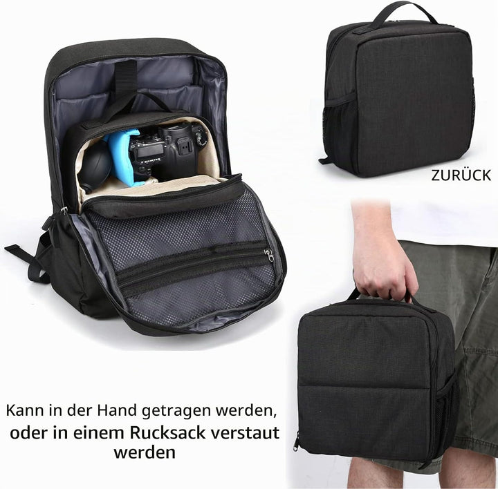 BAIGIO Gepolstert Kamera Einsatz Innentasche Stossfest Foto Insert Tasche DSLR SLR Fototasche Kamera
