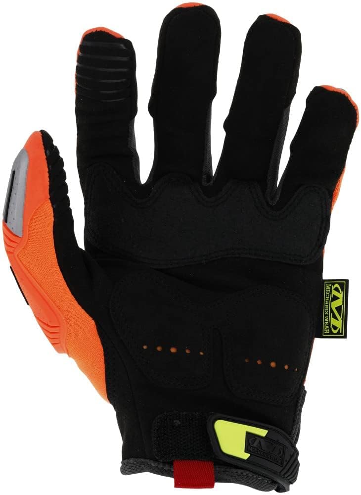 Mechanix Wear Hi-Viz M-Pact® Handschuhe (XX-Large, Fluoreszierendes Orange) XXL Fluoreszierendes Ora