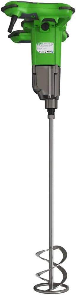 BERG MX 14 Handrührwerk 1400 W I Profi-Rührwerk mit 1-Gang-Getriebe, stufenloser Drehzahl &amp; 5m Kabel