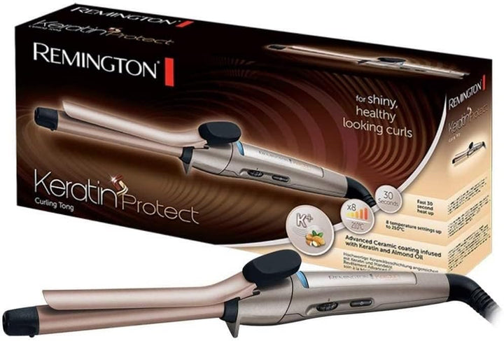 Remington Lockenstab kleine Locken [19mm] Keratin Protect (hochwertige Keramikbeschichtung mit Kerat