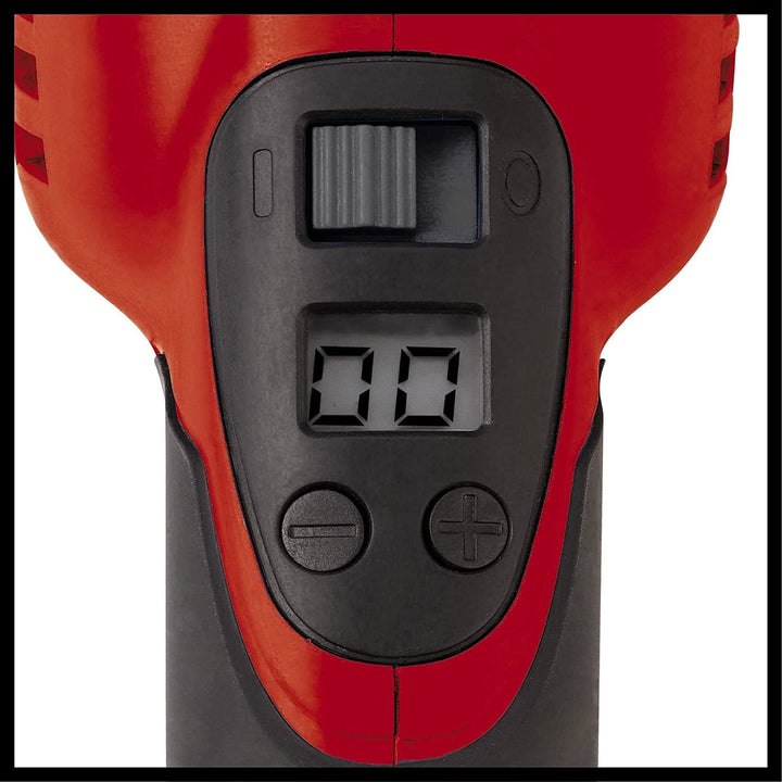 Einhell 2093264 Winkelpolierer CC-PO 1100/1 E (1.100 W, 1.000-3.500 min-1 Drehzahl, 180mm Scheiben-ø