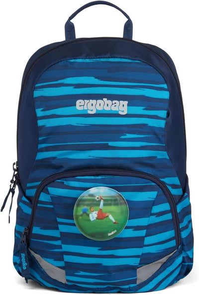 ergobag Unisex Kinder Ease Large Kids Backpack Rucksack Einheitsgrösse Bärt - Blau, Einheitsgrösse B