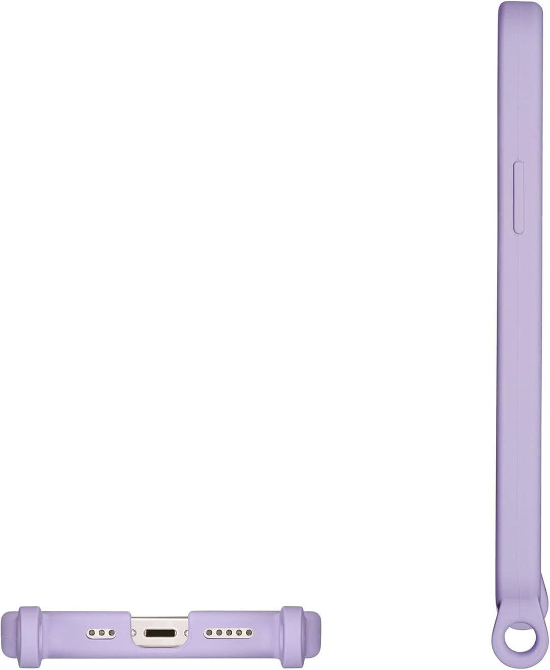 Artwizz HangOn Case geeignet für iPhone 12/12 PRO (6.1') - Elastische Schutzhülle aus Silikon als Ha