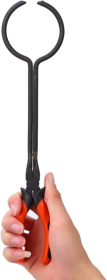 Tiegelzange, Goldschmelzofen Halter Clamp, Tiegelklemme, für Metallguss im Goldguss, Altmetallrecycl