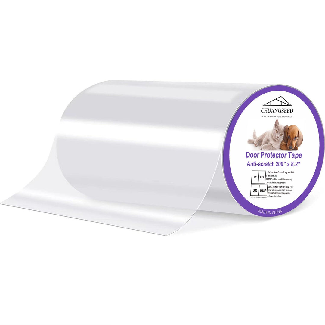 CHUANGSEED Kratzschutz Katze Tape 5m x 21cm, Kratzschutz Sofa Transparent Kratzschutz Pad Möbelschon