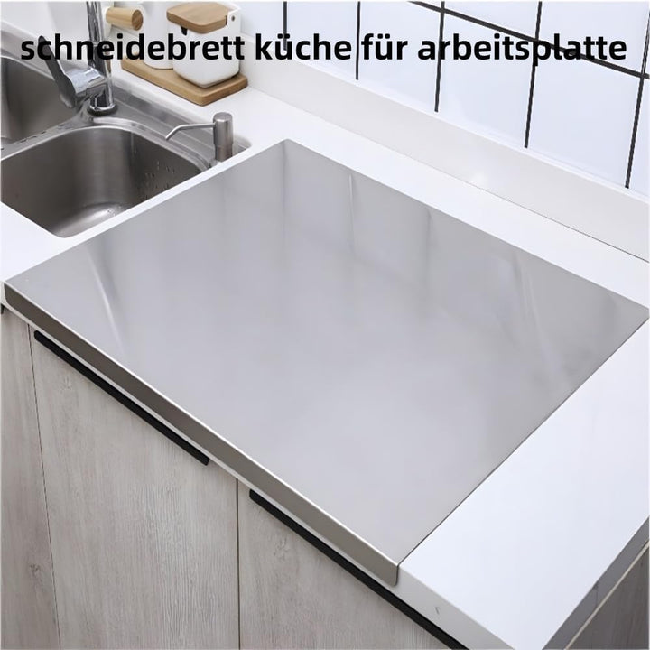 Schneidebrett 316 Edelstahl,Edelstahl Arbeitsplatte aus Verschiedene Grössen,Cutting Board,Schneideb