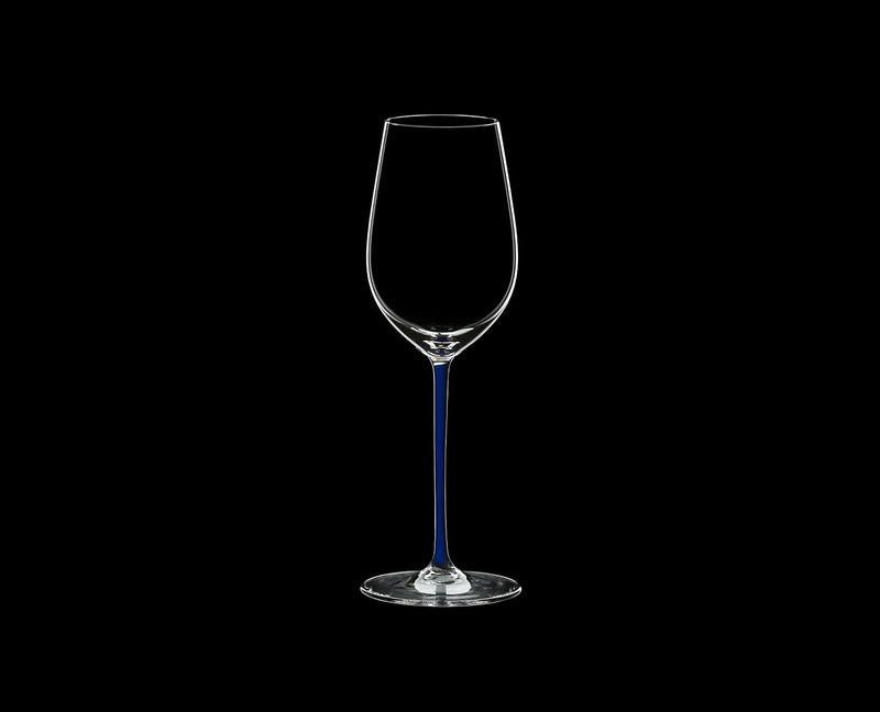 Riedel Fatto A Mano Riesling/Zinfandel Weinglas, Blau Riesling Blau, Riesling Blau