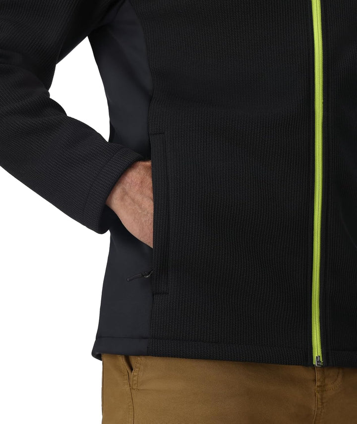 Spyder Herren Bandit Jacket Fleecejacke, S Black 4