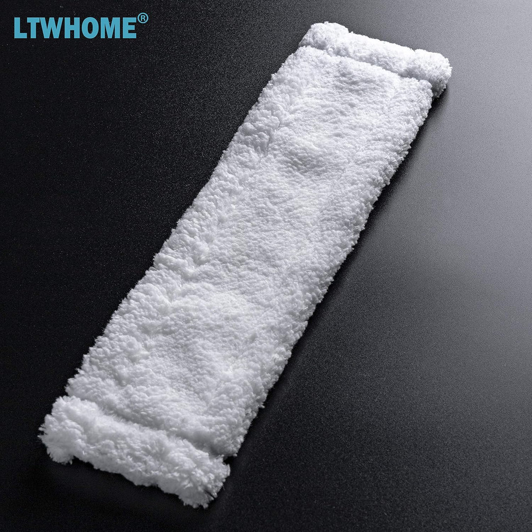 LTWHOME Mikrofaser-Wischbezüge Passend für Kärcher Fensterwischer WV 50 Plus, WV 2 Plus, WV 60 Plus