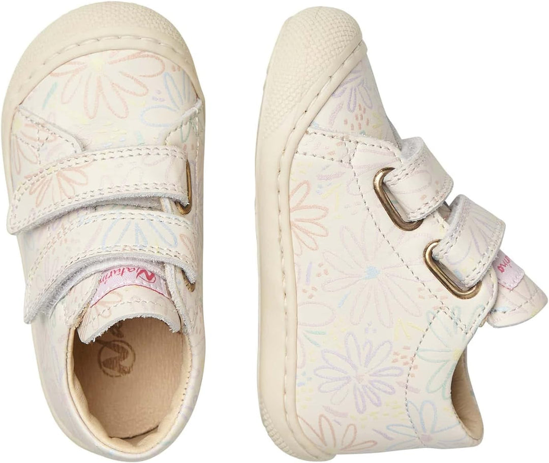 Naturino Lauflernschuhe aus Metallic 26 EU Weiss, 26 EU Weiss