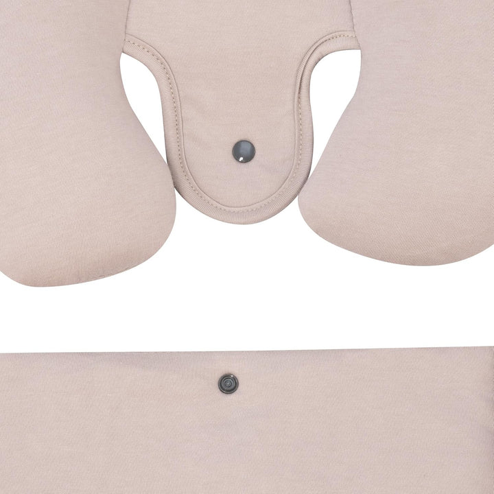 JYOKO Kids Sitzverkleinerer Antiallergikum Universal Baby 100% Baumwolle (Beige, Enthält eine Kopf-
