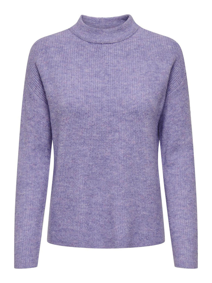 ONLY Female Strickpullover ONLCAMILLA Strickpullover XL Chinese Violet/Detail:melange, XL Chinese Vi