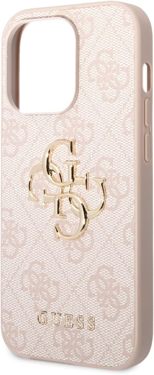 CG MOBILE Guess PU-Lederhülle für iPhone 15 Pro Max (Pink) rose, rose