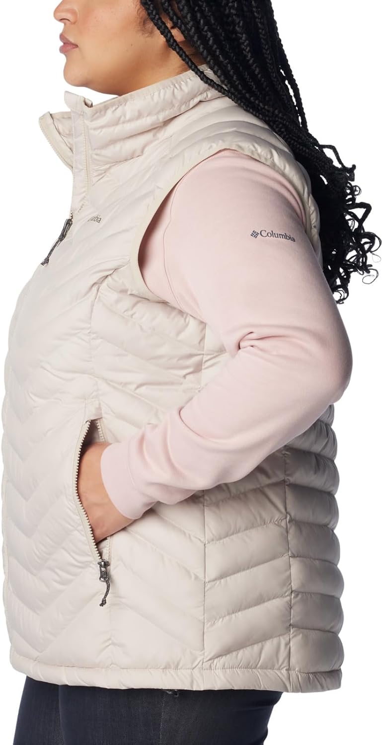 Columbia Damen Powder Lite Weste Damen Weste 32 Dark Stone, 32 Dark Stone