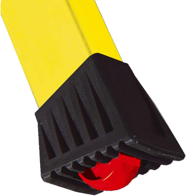 KRAUSE Doppel-Klapptritt Rolly, Gelb, 2 x 2 Stufen, 130044