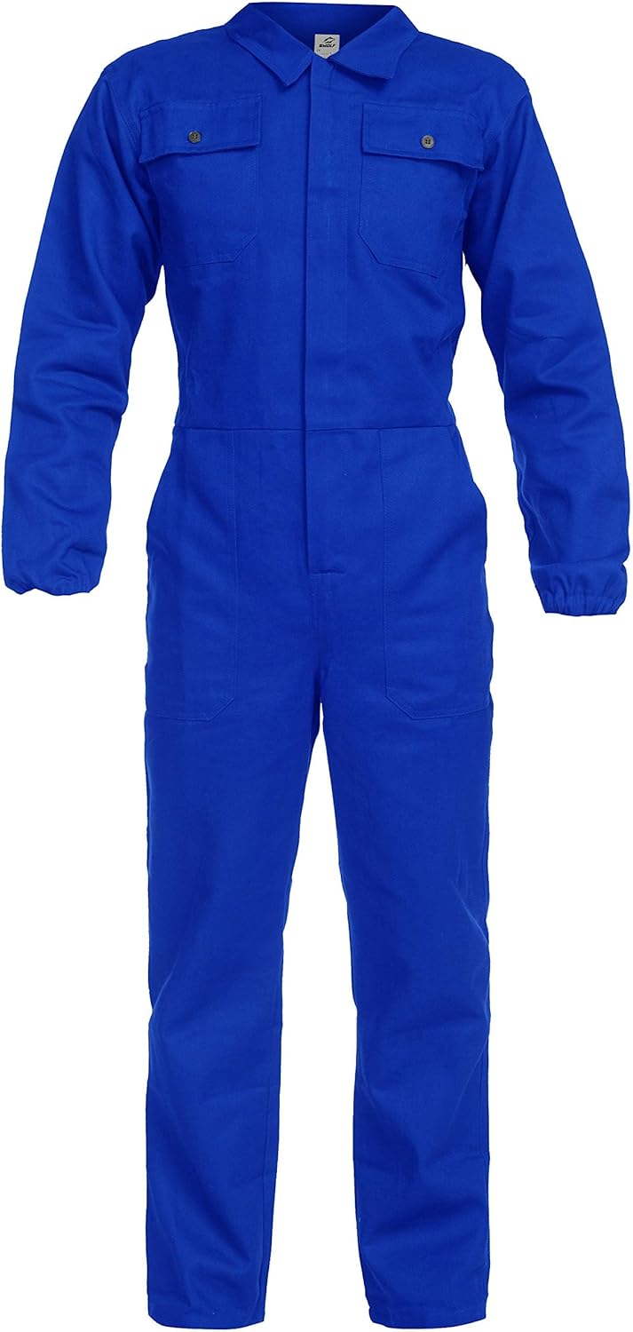 BWOLF ANAX Arbeitsoverall Herren Overall Herren Arbeitskleidung 100% Baumwolle Arbeitsoveralls mit 5