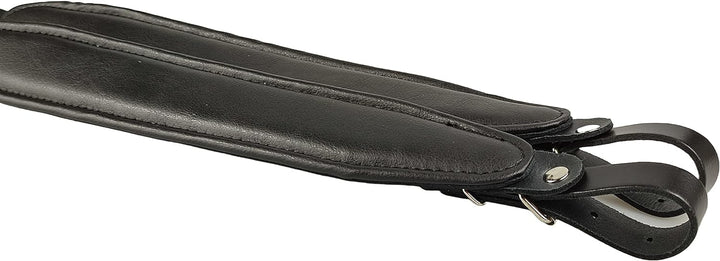 Akkordeon Gurt Leder Hochwertige 6cm Schulterriemen max bis 120 Bass