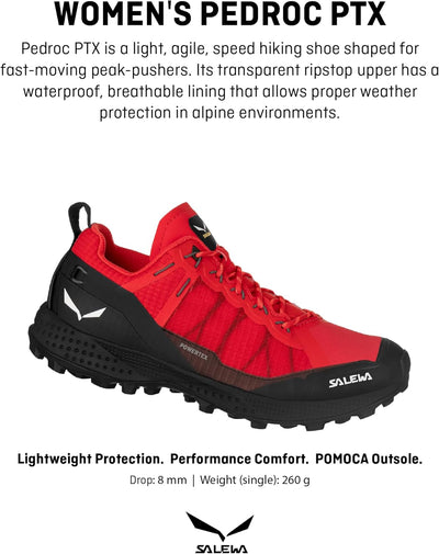 Salewa Pedroc PTX Women 39 EU Rot, 39 EU Rot