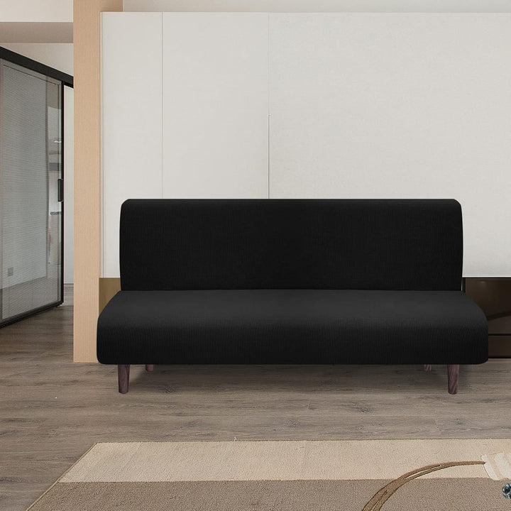 Granbest wasserdichte Armlose Futon Abdeckung, Hoher Stretch Futon Schutz für Faltendes Schlafsofa A