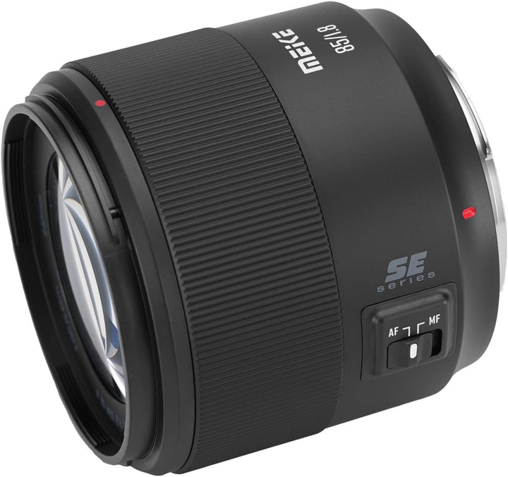 Meike 85 mm F1.8 SE Mark II STM AF Vollformat Autofokus Medium Teleobjektiv Hohe Auflösung 8K Portra