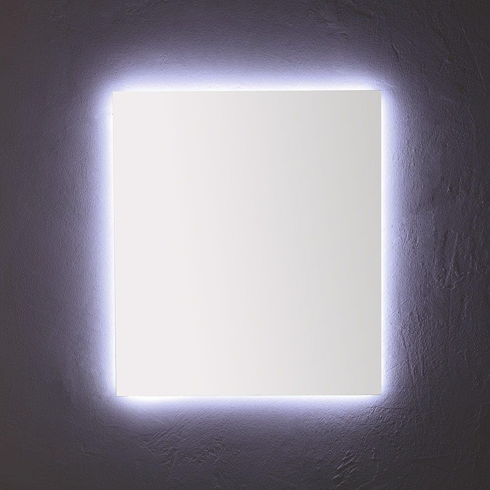 KIAMAMI VALENTINA BADEZIMMERSPIEGEL 80X70 cm MIT LED-HINTERGRUNDBELEUCHTUNG