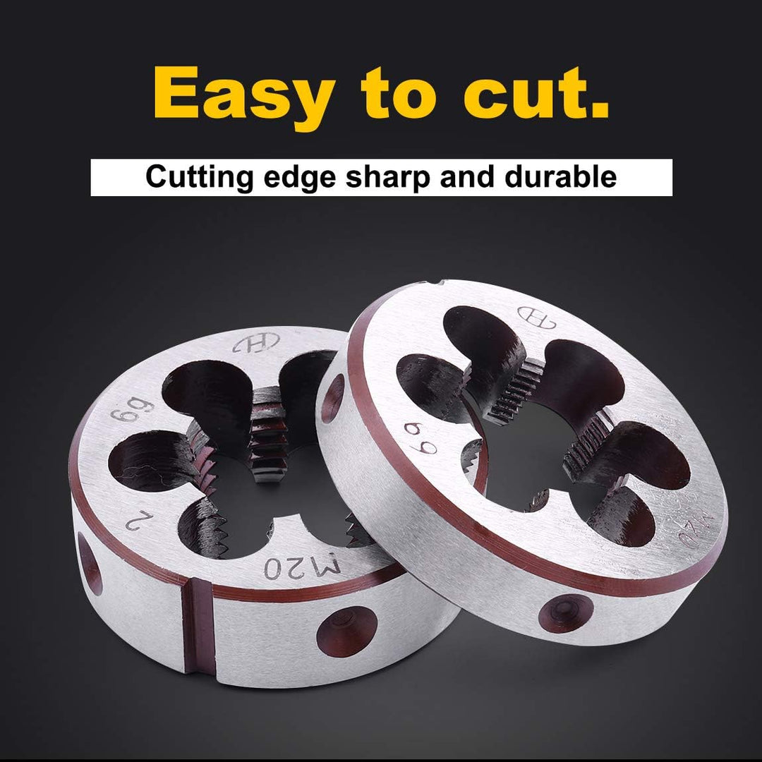 ATOPLEE Metric Rechtsgewinde Die [M20 1.0, 1pc] M20 X 1mm, M20 X 1mm