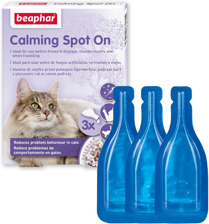 beaphar No Stress Spot on Cat0.4ML - 3 Pipetten für Katzen