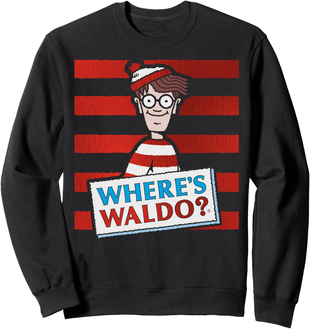 Where's Waldo? Waldo Stripes Sweatshirt