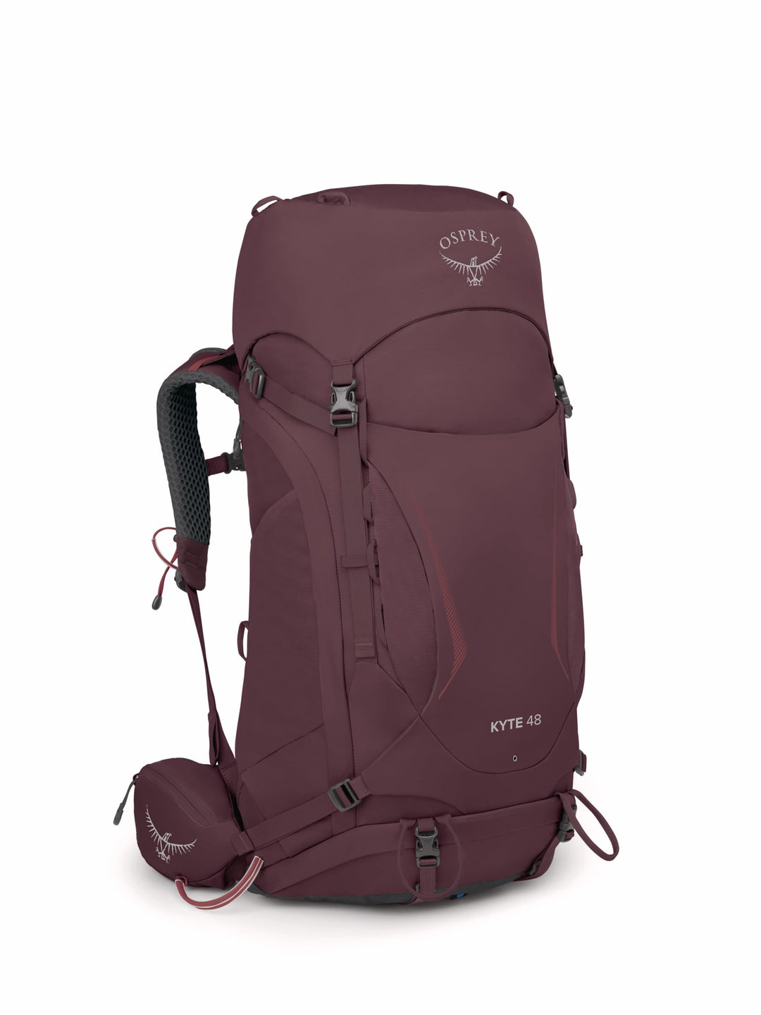Osprey Kyte Unisex Rucksack Elderberry Purple M/L - Fassungsvermögen 48L, Elderberry Purple M/L - Fa