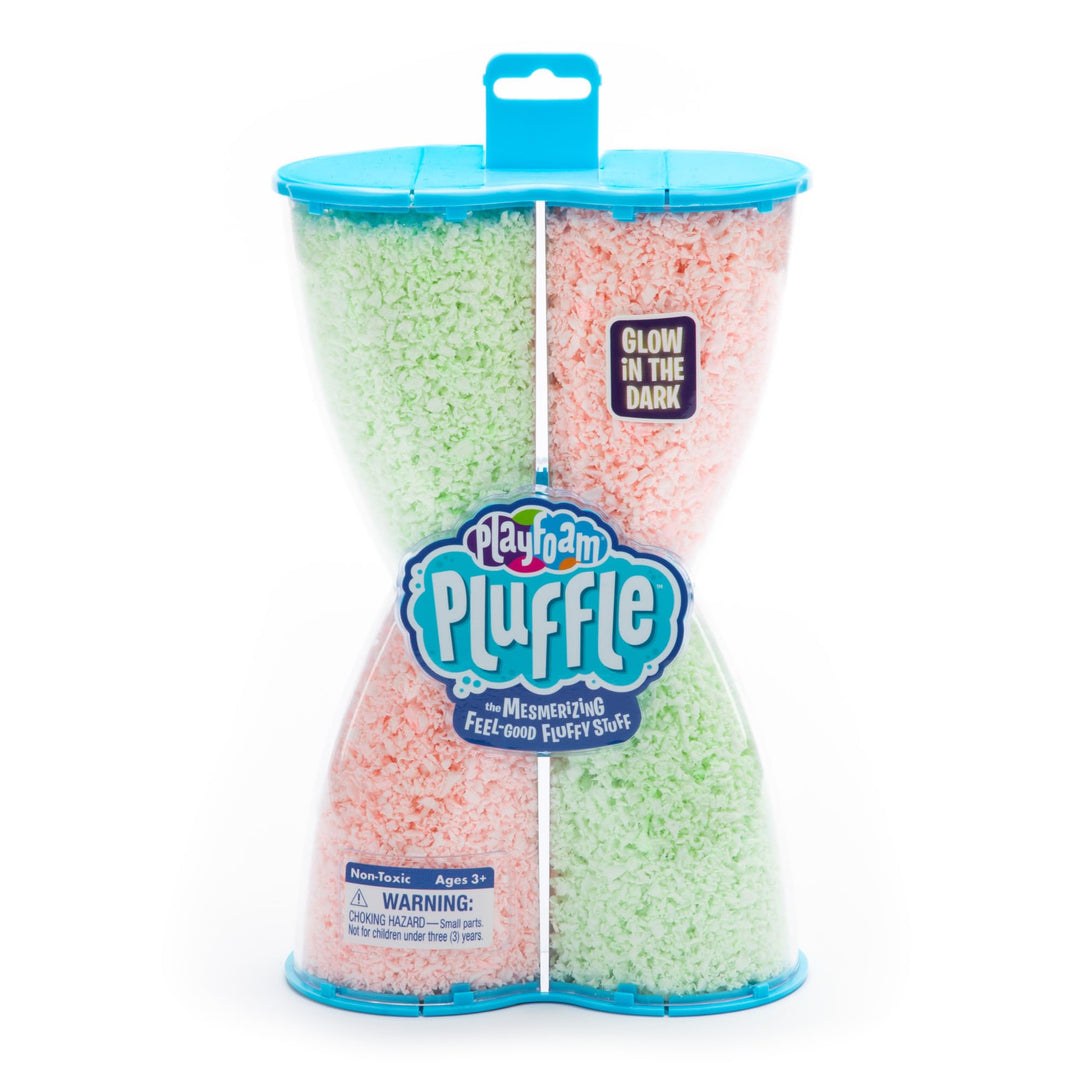 Learning Resources Playfoam Pluffle X-Röhre mit nachtleuchtendem Pluffle, Sensorik-Spielzeug, trockn