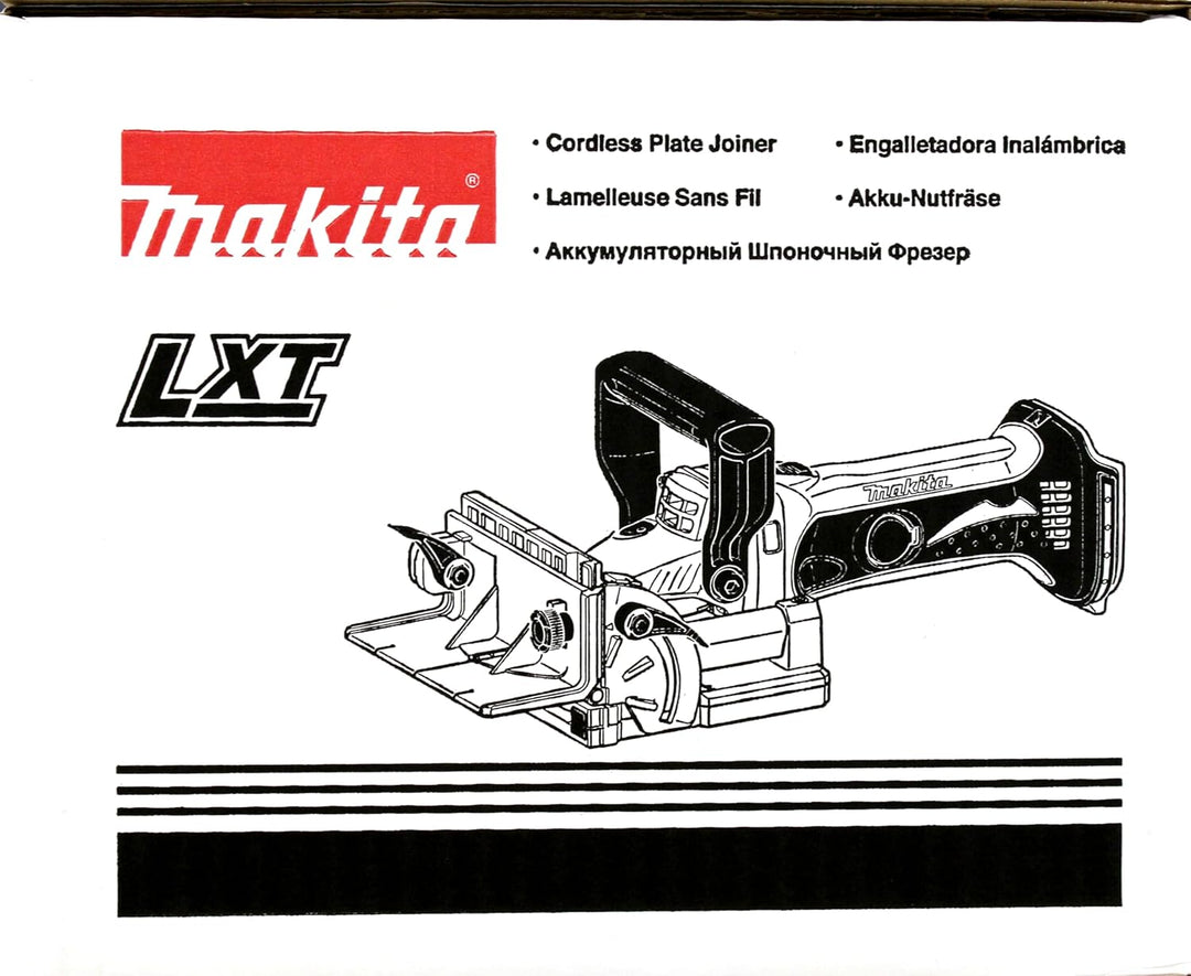 Makita DPJ180Z Akku-Nutfräse 18 V (ohne Akku, ohne Ladegerät)