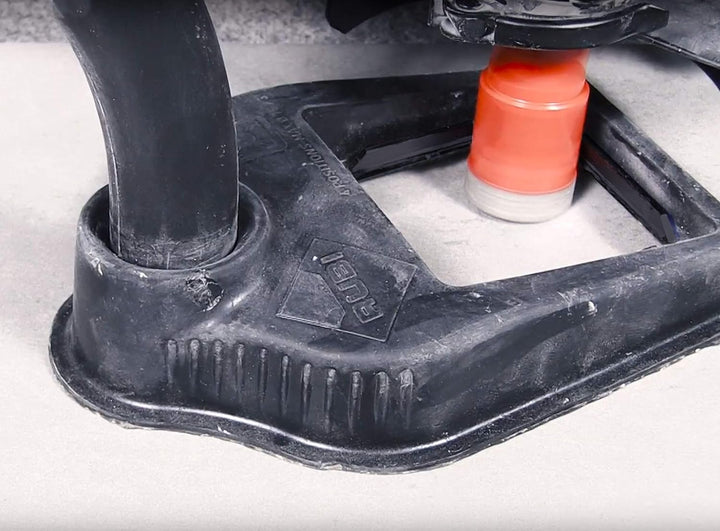 Rubi Zero Dust Staubabsaugung mit Anbohrhilfe für Bohrkronen
