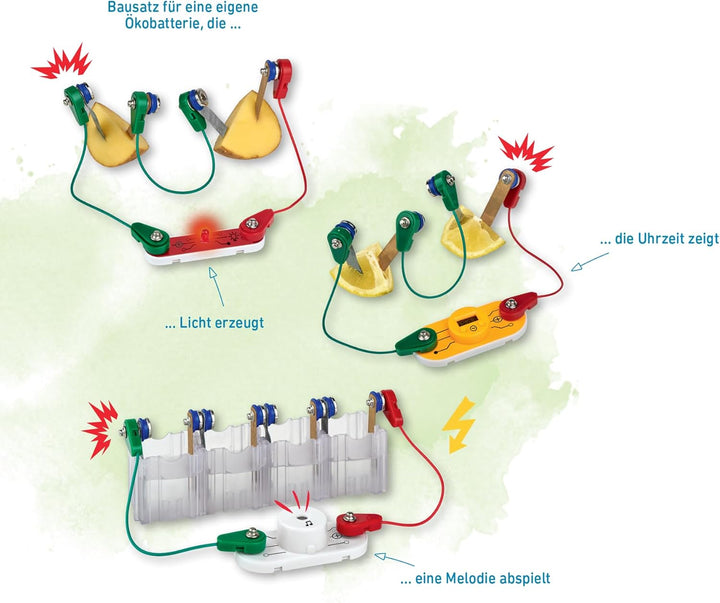 moses. PhänoMINT Die geniale Experimente-Box, Elektroenergie Experimentierkasten für Kinder, DIY Str