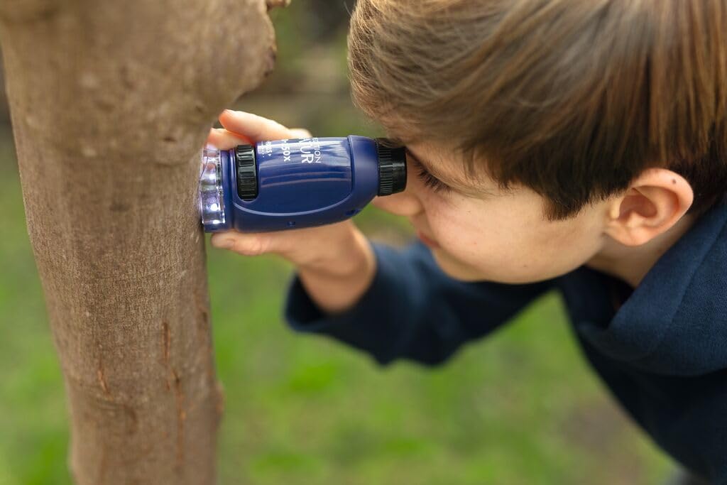 moses. Expedition Natur Outdoor-Taschen-Mikroskop - tragbares Mikroskop für Kinder mit 50-250x Vergr