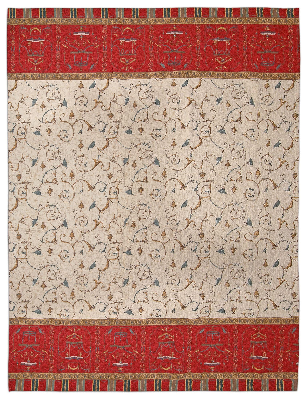 Bassetti OPLONTIS Tagesdecke, Baumwolle, Rot, 180x255 180x255 Rot, 180x255 Rot
