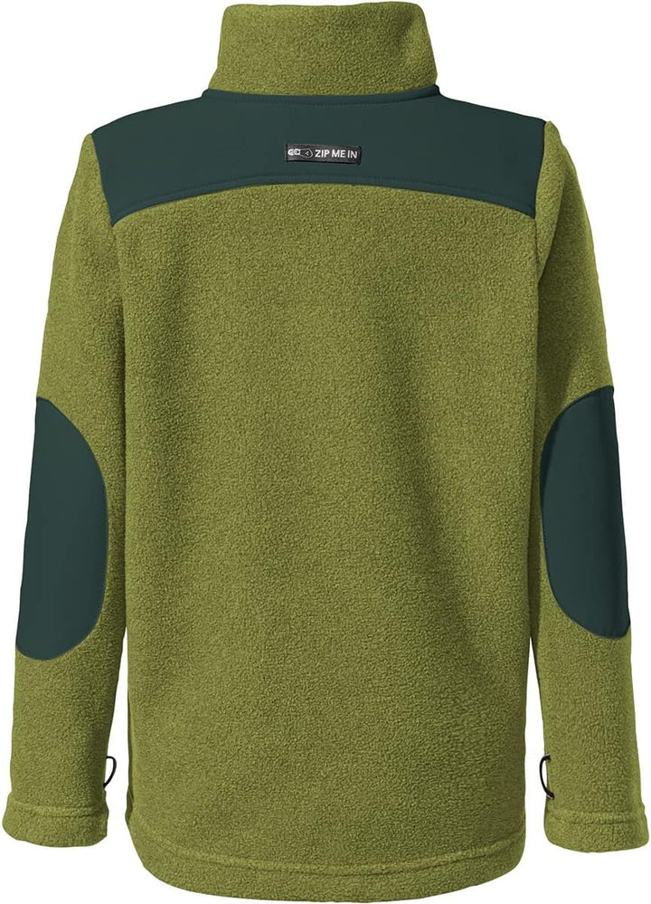 VAUDE Unisex Baby Kids Caprea Fleece Jacket Ii Jacke, Avocado, 4 años