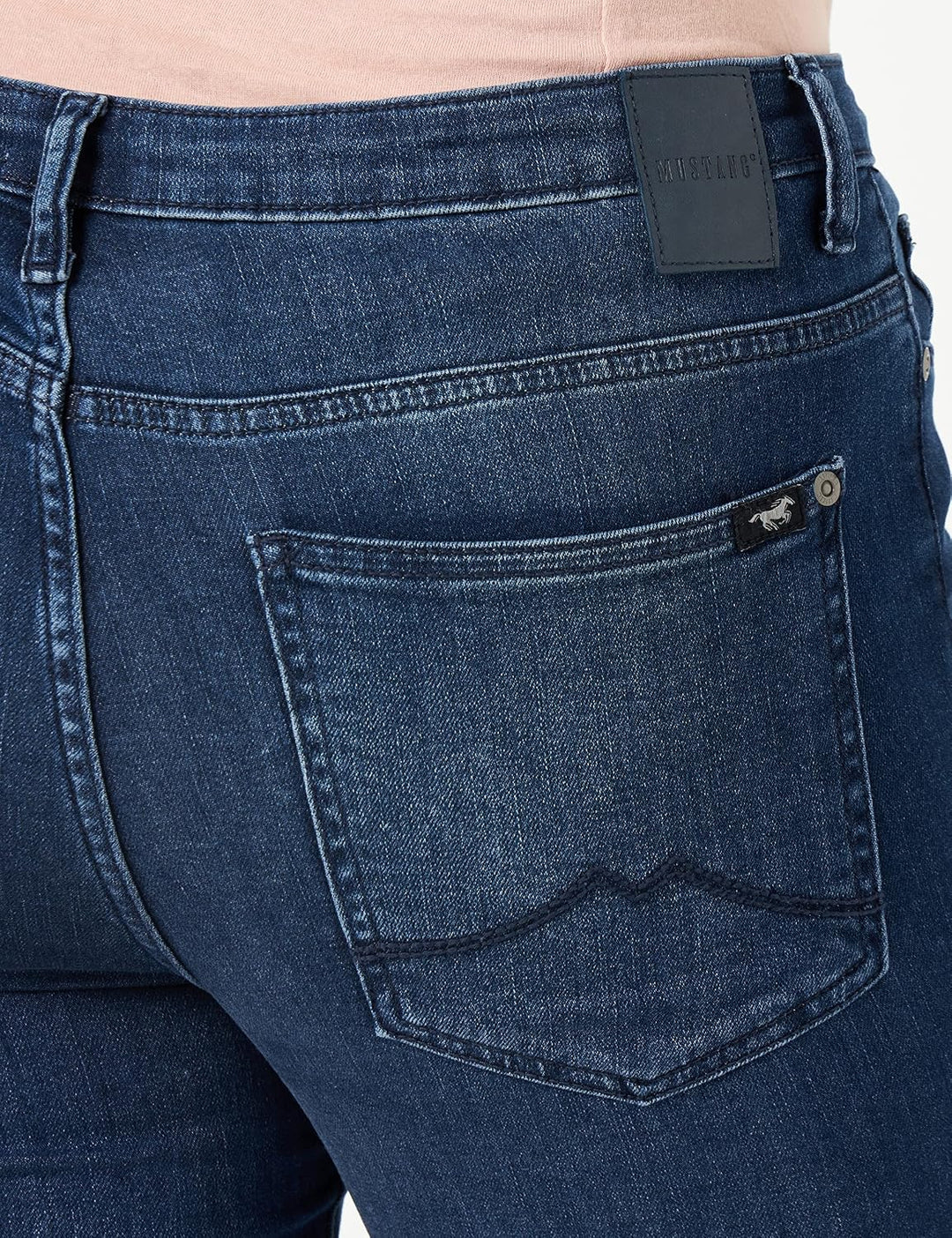 MUSTANG Damen June Flared Jeans 26W / 32L Mittelblau 602, 26W / 32L Mittelblau 602