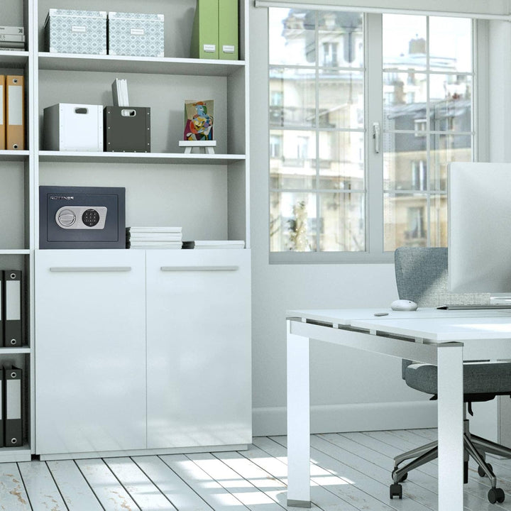 Wertschutzschrank HomeDesign Safe HDS-EN0-26, Elektronikschloss, Safe, kleiner Tresor, Bolzenverrieg