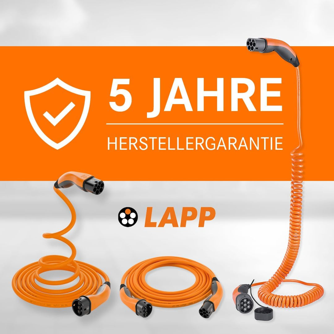 LAPP MOBILITY Schutzkontakt Ladeadapter Universal / 2,3 kW / 10 A/geeignet für Plug-in-Hybrid (PHEV)