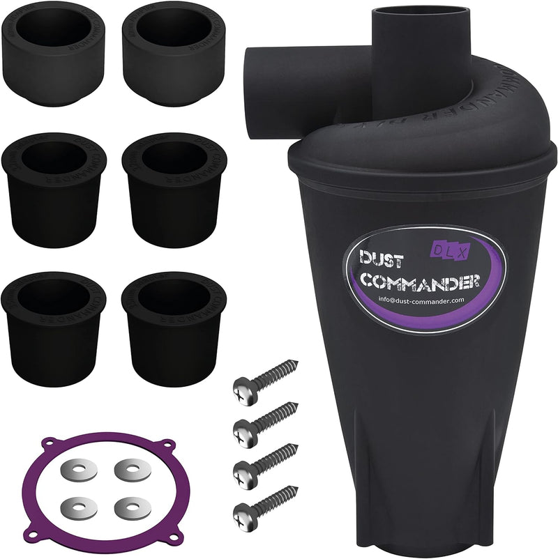 DUST COMMANDER DLX ESD MKII - Profi Zyklon Staubabsaugung/Filter/Abscheider - antistatisch