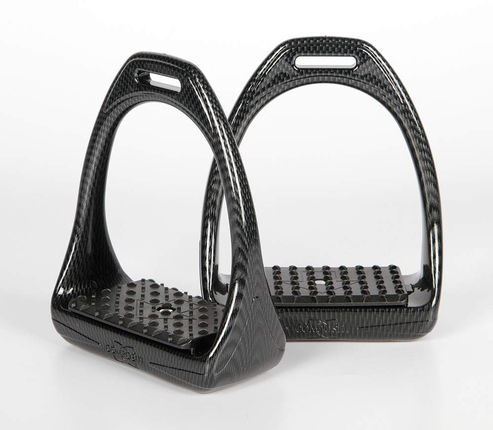 Harry´s Horse Steigbügel Compositi Reflex Carbonat-Look, Grösse:Adult, M