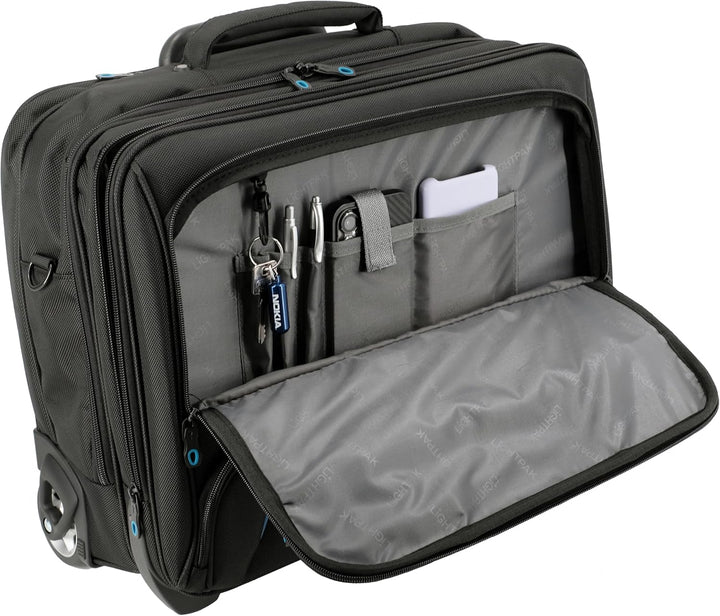 Lightpak Koffer Lightpak 46115 - Business Laptop Trolley Sky, aus Schwarzem Nylon 47 cm 40 liters Sc