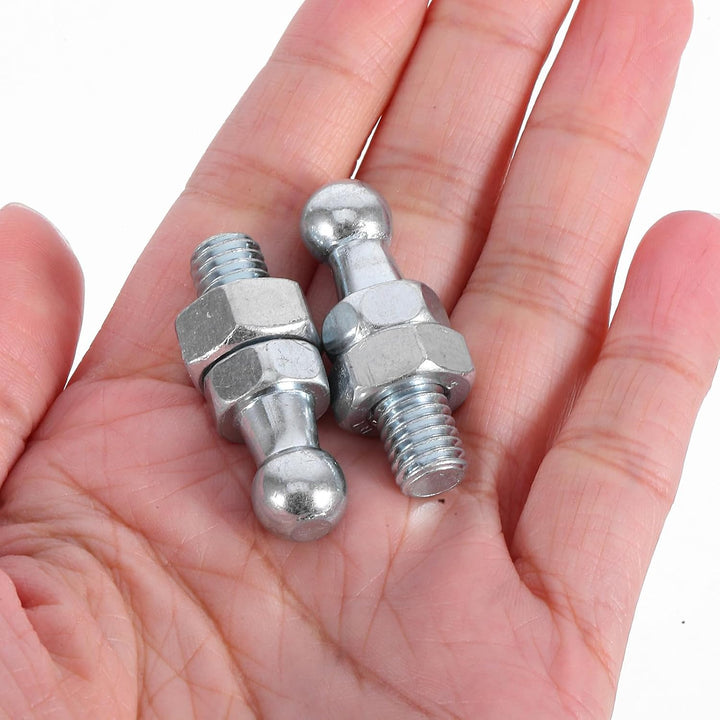 Toddmomy Hydraulische Gasdruckfeder 4er Set Galvanisiertes Eisen Kugelkopf Verbindungsstücke Für Leu