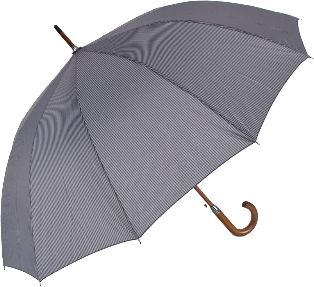 1224M SUSINO hochwertiger Stockschirm 12-teilig mit Automatik - sturmsicher in Men's Design (117 Dur