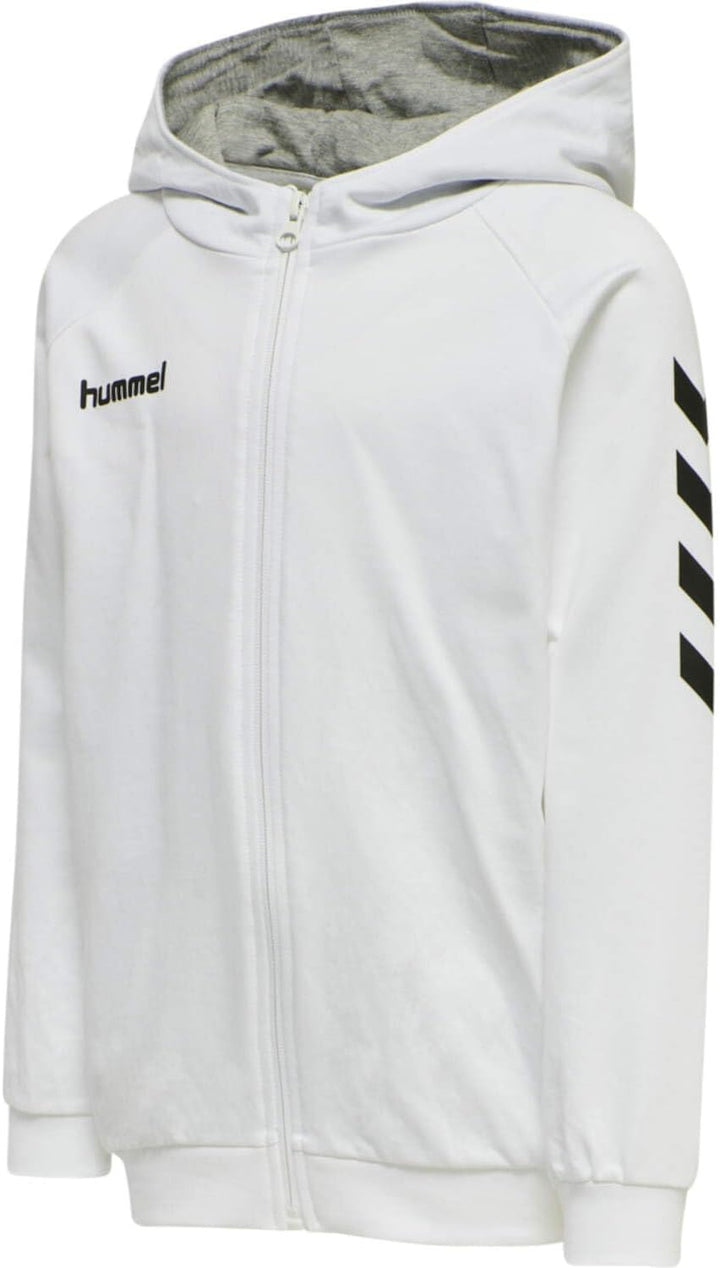 hummel Reissverschluss Jacke Hmlgo Lebensstil Kinder 116 Weiss, 116 Wei&amp;