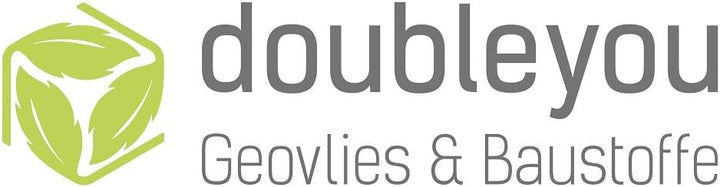 Doubleyou Geovlies & Baustoffe Drainagerohr DN 50 gelocht Drainage (50m), 50m