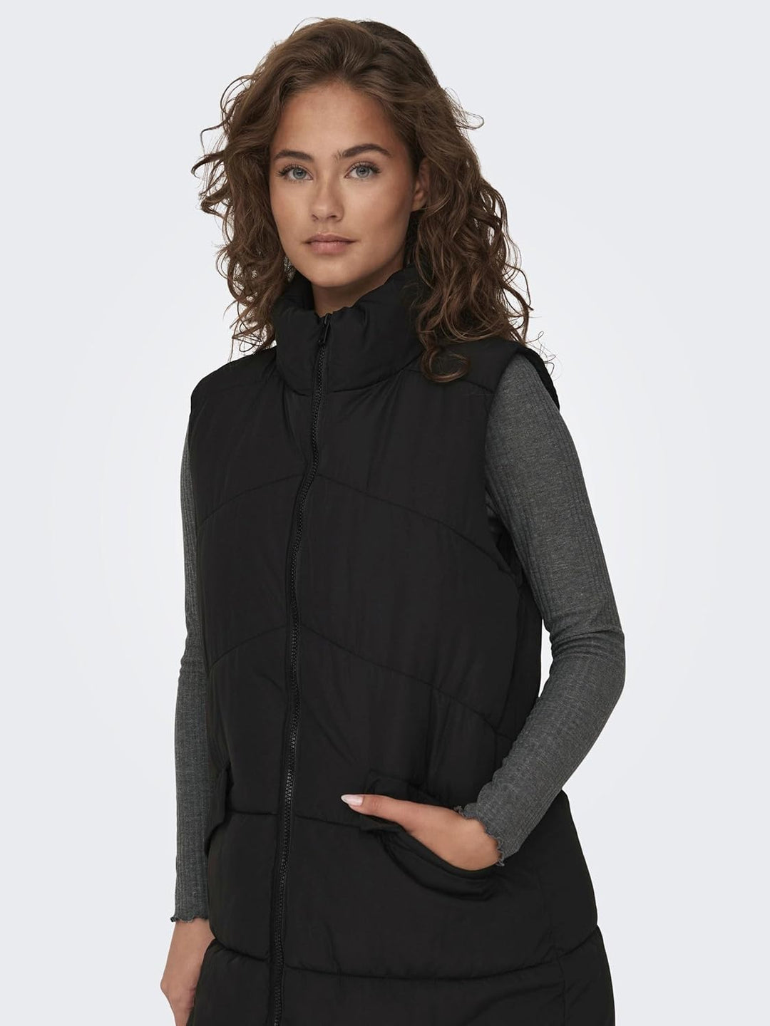 ONLY female Weste ONLMATILDE Weste | Gilet XS Schwarz, XS Schwarz