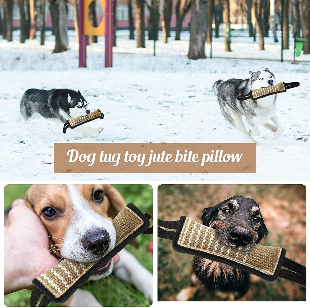 Beisswurst,Beisswurst für Hunde,30 cm,Sehr Robustes Hundespielzeug zum K9 Training,Tauziehen und Zer