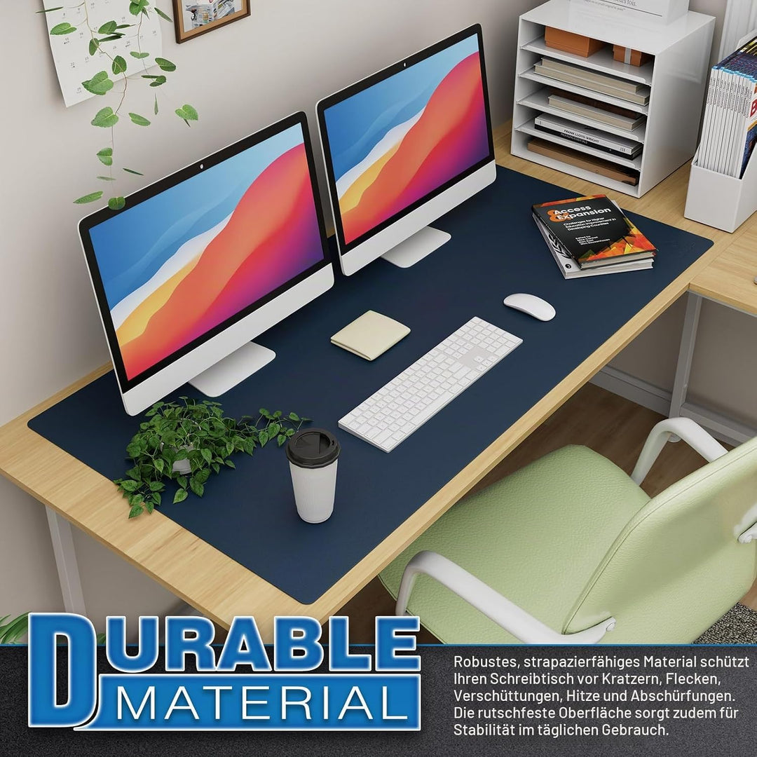 Knodel Tischunterlage, Schreibtischunterlage, 120 x 60cm PVC Tischunterlage, Laptop Tischunterlage,