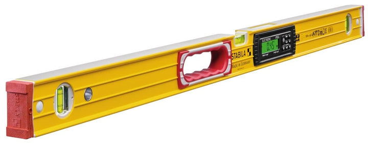 STABILA Elektronische Wasserwaage TECH 196, 100 cm, 2 Digital-Displays, Messbereich: 0° – 360° (4 x